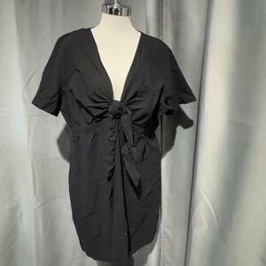 CPlus ladies 2X black dress